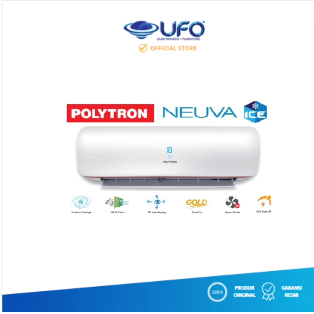 Polytron Ac Pk Split Standart Neuva Ice Series Pac Vx Ufo